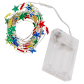 Miniatyrbilde 4 av 8: 5m 50 LED femspissede stjernelys for jul KLB