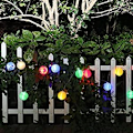 Pikkukuva 4 / 6: 30 värikkään LED-tähtivalon lampion/lyhtykoristepaketti puutarhaan, joulujuhliin