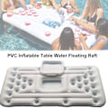 Miniatyrbillede 6 af 8: Beer Pong Luftmadras, Pool Pong Luftmadrasser Oppustelig Beer Pong Pool med KLB