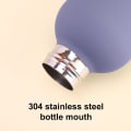 Miniatyrbillede 3 af 5: Rustfrit stål vandflaske sportskop lilla 350ml KLB