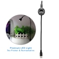 Pikkukuva 6 / 8: 1W pitkä joustava kaula kannettava USB LED-valo yölukemiseen KLB