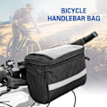 Miniatyrbillede 8 af 8: Lixada cykelstyrbag, isoleret, sort
