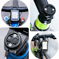 Miniatyrbillede 7 af 8: Cykelholder Kompatibel Montering, Sort, Forlygter & Kameraer
