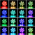 Pikkukuva 2 / 5: Sukellettava LED-valo, monivärinen RGB 10 LED-valo