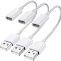 Miniatyrbild 1 av 7: USB C-hona till USB-hane adapter (3-pack), Typ C till USB A