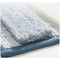 Miniatyrbild 5 av 5: Mjuk mikrofiberbadmatta absorberande badrumsmatta 40x60cm halkfri duschmatta maskintvättbar bad golvmatta för badkar toalett kök-Meter KLB