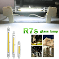 Miniatyrbillede 2 af 8: LED R7s COB 78mm 118mm Dimbara glasrör 15W 30W Lampbyte gulB 118mm
