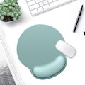 Miniatyrbilde 4 av 5: Ergonomisk musematte, silikon musematte med håndleddsbeskytter, asurblå