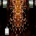 Miniatyrbillede 2 af 7: Led lyspakke, vandkande lyskæde 8 tilstande 200 LED varm hvid KLB
