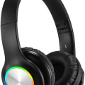 Pikkukuva 1 / 8: Langaton kuulokemikrofoni RGB-valollisella korvaläpällä, Bluetooth-kuulokemikrofoni