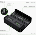 Miniatyrbild 3 av 5: LCD universal batteriladdare, AA/AAA Ni-MH batterier