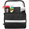 Miniatyrbillede 7 af 8: Lixada cykelstyrbag, isoleret, sort