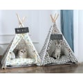 Miniatyrbillede 4 af 4: Dyre Tipi, Hunde- og Katteseng, Dyrehus med Tyk Hynde D