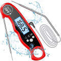 Miniatyrbild 1 av 5: Kökstermometer, Instant Läsning Kocktermometer, Digital Termometer för Matlagning, Kött, Rödvin