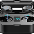 Miniatyrbilde 1 av 8: Bluetooth-ørepropper, F9 TWS trådløse Bluetooth 5.0-hodetelefoner,