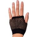 Miniatyrbillede 3 af 4: Sorte Mesh Handsker, One Size til Kvinder