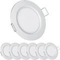 Miniatyrbilde 1 av 6: 12 Volt LED Puck Lys, RV Båt Innfelt Taklys, 12V Nedlys for Under