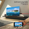 Miniatyrbild 7 av 8: Apple MFi-certifierad Lightning till HDMI-kabeladapter Röd