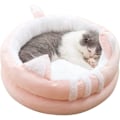 Miniatyrbillede 1 af 5: Petcute kattehule katteseng, vaskbar kattetelt kattekurv til katte og hunde, KLB