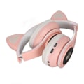 Miniatyrbilde 8 av 8: Lysende katteøre Bluetooth-hodetelefoner Bass Foldable Wireless KLB