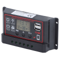 Miniatyrbilde 6 av 8: 20A 12V 24V Solcellelader Intelligent Solcellepanel KLB