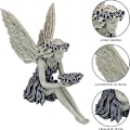 Miniatyrbillede 1 af 7: Have statue af fe i haven - engle statue til haven - kreativ