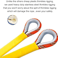 Miniatyrbillede 4 af 6: Udendørs reb diameter 8mm tyk nylon reb, 10m/20m KLB