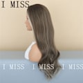 Pikkukuva 5 / 5: Flaxen Curl Fashion Naisten Luonnollinen Synteettinen Peruukki
