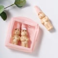 Miniatyrbild 8 av 8: Reseset med reseflaskor, söt björnlook, delikat, lätt att tömma KLB