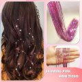 Miniatyrbilde 6 av 6: Hår Tinsel Set med Verktøy, Enkle å Bruke Glitter Tinsel Hår Extensions KLB