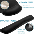 Miniatyrbild 4 av 6: Premium Memory Foam Tangentbord och Mus handledsstöd Set -