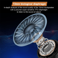 Miniatyrbillede 7 af 8: Bluetooth 5.2-hovedtelefoner, indbygget mikrofon, Bluetooth gul