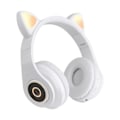Pikkukuva 1 / 6: Bluetooth-kissan korvat -pelikuulokkeet LED-valolla