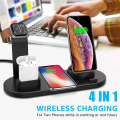 Miniatyrbilde 5 av 8: Trådløs lader, 4 i 1 trådløs ladestasjon for Apple Watch