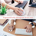 Miniatyrbild 5 av 5: Ergonomisk silikon handledsstöd för mus - Transparent handledsstöd