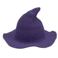 Kvinnors Halloween Häxhatt Ullhatt Bred Brätte Spire Stickad Stil 8