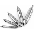 Miniatyrbillede 5 af 5: 5 stk. centerbor med dobbelt ende, 60 grader, 1,5/2,0/2,5/3,0/4,0 mm, KLB