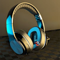 Miniatyrbilde 4 av 5: Aktiv støyreduserende hodetelefoner, Bluetooth over-ear hodetelefoner med mikrofon,