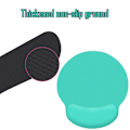 Miniatyrbillede 3 af 5: Musemåtte med håndledsstøtte, Memory Foam tastaturpude, Easy Green