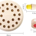 Miniatyrbild 3 av 7: Gxhong Memory Match Stick Chess, Träspel, Träminnesspel, Memory KLB