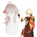 Miniatyrbilde 4 av 5: Anime rollespill-parykker, Genshin Impact-parykker, med gratis parykkhetter, egnet for Halloween, fester, karnevaler, uteliv, konserter, bryllup