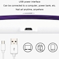 Miniatyrbild 4 av 6: USB-driven UV-fototerapi nagelkonst handhållen enhet (Mini-10)