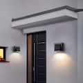 Pikkukuva 4 / 4: LED-seinävalaisin vedenpitävä/ulkokäyttöön IP65 vedenpitävä moderni KLB