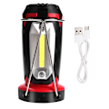 Miniatyrbillede 1 af 8: USB Opladnings LED Teltslampe, Bærbar COB Lampe til Camping KLB