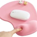 Miniatyrbillede 1 af 7: Ergonomisk gaming musemåtte med gel håndledsstøtte