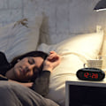 Pikkukuva 5 / 5: Soikea kello radio LED-kello (keltainen)