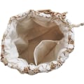 Miniatyrbild 2 av 5: Halm Väska Crossbody Väska Korg Väska Kvinnor Flickor Dragsko Spets Vävd Handväska Sommar Rotting Strandväska Boho Semester Hink