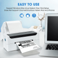 Miniatyrbilde 3 av 8: Etikettprinter, 4x6 skrivebordsetikett strekkodeprinter med