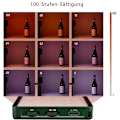 Miniatyrbillede 5 af 8: LED Videolys RGB LED Videolys Aluminium USB Genopladelig LED Videolys