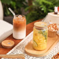Miniatyrbillede 4 af 6: 500 ml Borosilikatglas Genanvendelig Transparent Iskaffe